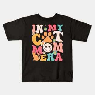 In My Cat Mom Era Gift For Women Mother day Kids T-Shirt